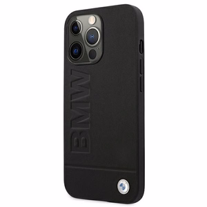 BMW Signature Logo Imprint чехол для iPhone 13 Pro Max - чёрный