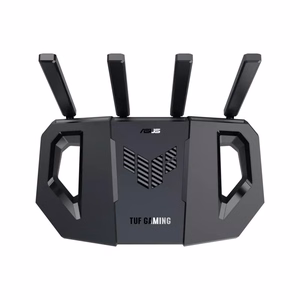 ASUS TUF-BE3600 belaidis maršrutizatorius Gigabitinis eternetas Dviguba juosta (2,4 GHz / 5 GHz) Juoda