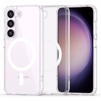 Tech-Protect FlexAir Hybrid Magnetinis dėklas telefonui Samsung Galaxy S23 - skaidrus