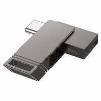 HOCO USB atmintukas USB A + USB C + Type C UD14 64GB USB3.2