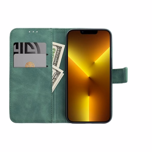 Atverčiamas dėklas Samsung A27 Tender Book žalias