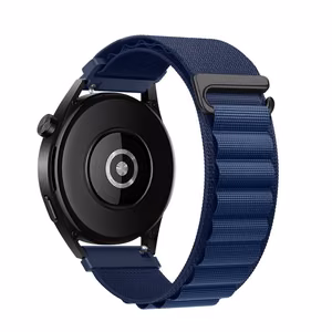 Strap to Samsung Galaxy Watch Forcell F-Design FS05 polyester fiber buckle 22 mm navy