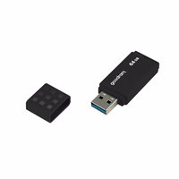 Goodram UME3 USB atmintinė 64 GB USB A tipo 3.0 (3.1 Gen 1) juoda