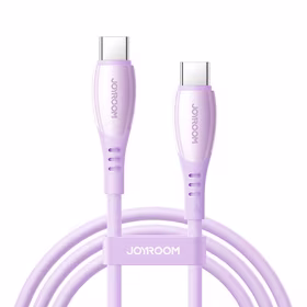 Joyroom S-A59 Vibrant Series 60W USB-C - USB-C Laidas 1.2m - violetinis