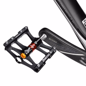 Rockbros JT410 4.10 dviračio pedalai su 4 guoliais – juodi