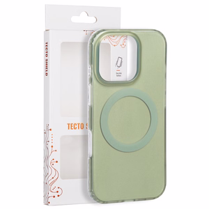 Tecto Shield Mistiq Mag dėklas, skirtas iPhone 16 Pro 6,3", alyvuogių spalvos