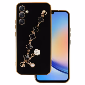 Dėklas telefonui Samsung Galaxy A34 5G dizainas 3 juodas