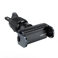 Acefast automobilinis automatinis telefono laikiklis ant ventiliacijos grotelių juodas (D9 juodas)