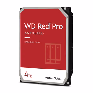 Western Digital Red Pro WD4006FFBX 4 TB 3,5" SATA HDD, 256 MB talpykla, 7200 RPM