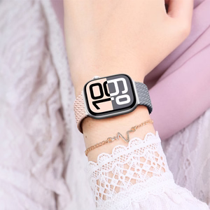 Rinkinys 2 AmazingThing Blend dirželis Apple Watch 45/46/49mm - Rožinė-Pilka/Rožinė