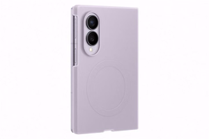 Samsung Galaxy Z Fold8 silikoninis magnetinis dėklas su 2 antirefleksinėmis plėvelėmis, levandų spalvos