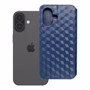Atverčiamas dėklas iPhone 17 / 18 Cubic Book mėlynas