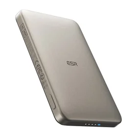 Magnetinė išorinė baterija ESR Qi2 MagSlim 5000mAh (smėlio)