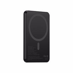 Forcell F-Energy Slim F5K9 išorinė baterija, suderinama su MagSafe, 5000 mAh, 15 W, QC 4.0, PD 3.0, juoda