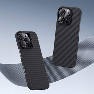 Benks Magnetinis Armor Air Kevlar dėklas telefonui iPhone 16 - PC rėmas 600D - juodas (m)