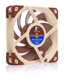 Noctua NF A12x25 ULN Kompiuterio korpuso ventiliatorius 12 cm smėlio, raudonas