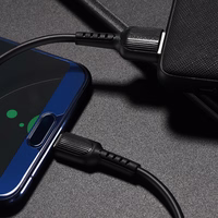 Borofone kabelis BX16 Easy - USB į Type C - 3A 1 metras juodas