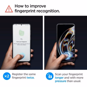 Spigen Glas.tR EZ Fit tempered glass for Samsung Galaxy S23+ - 2 pcs.