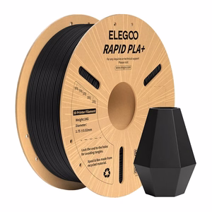 ELEGOO Rapid PLA+ filamentas (juodas)