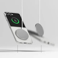 Ringke Slim magnetinis MagSafe dėklas Samsung Galaxy Z Flip 7 - permatomas