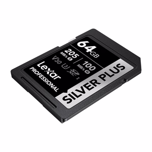 „Lexar Professional“ SILVER PLUS SDXC 64 GB atminties kortelė
