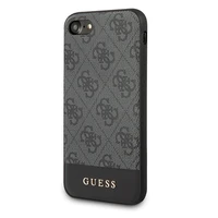 Guess 4G Stripe Collection dėklas telefonui iPhone 7 / 8 / SE 2020 / SE 2022 - Pilkas