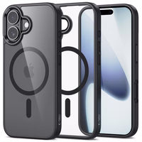 Tech-Protect MagMat Magnetinis dėklas telefonui iPhone 17 - Skaidrus juodas