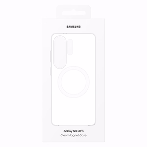 Samsung Clear Magnet dėklas Samsung Galaxy S26 Ultra suderinamas su MagSafe - skaidrus