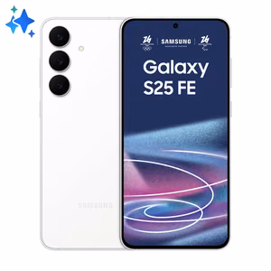 Samsung Galaxy S25 FE SM-S731B/DS смартфон 17 cm (6.7"), Dual SIM, Android 16.0, 5G, USB Type-C, 8 GB + 512 GB, 4900 mAh белый