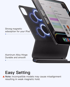 Inateck KB09119 NeoMagic Keyboard Case iPad Air/Pro 11", Black