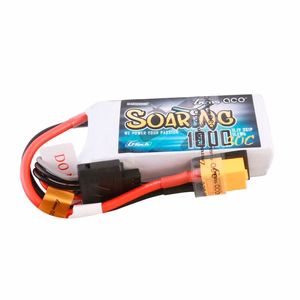„Gens Ace“ G-Tech Soaring 1000 mAh, 11,1 V, 30C, 3S1P LiPo akumuliatorius