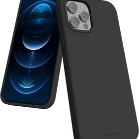 Dėklas Mercury Silicone Case Samsung S901 S22 5G juodas