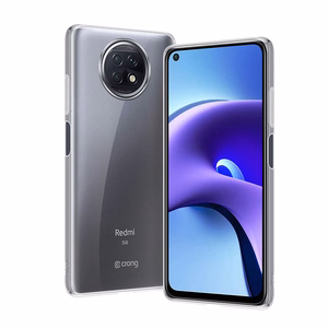 Crong Crystal Slim dėklas, skirtas Xiaomi Redmi Note 9T, skaidrus