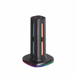 "AmazingThing Thunder Pro PlayDock" įkroviklis "Nintendo Switch 2" valdikliams - juodas