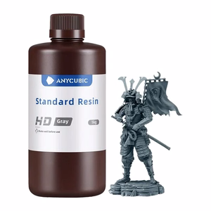 ANYCUBIC Standard Resin HD standartinė derva, pilka