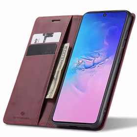 Spacecase piniginės dėklas Galaxy S10 Lite raudonas