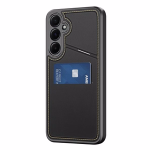 DUX DUCIS dėklas telefonui RAFI II MAG su stovu suderinamas su MagSafe IPHONE 15 Pro juodas