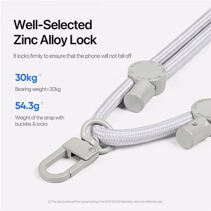 DUX DUCIS Plaz - cross-body phone strap - grey