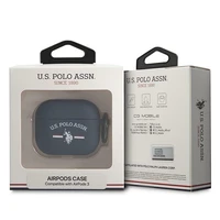 US Polo USACA3SFGV AirPods 3 dėklas tamsiai mėlynas/tamsiai mėlynas