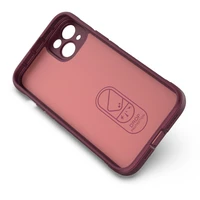 Magic Shield Case dėklas telefonui iPhone 14 Plus elastingas šarvuotas dėklas bordo