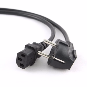 Gembird PC-186-VDE-3M maitinimo laidas su VDE patvirtinimu 3 m, juodas