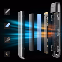 Orico TXM2-C3 M.2 NVME USB-C 3.2 10Gb/s diskų įrenginys - pilkas