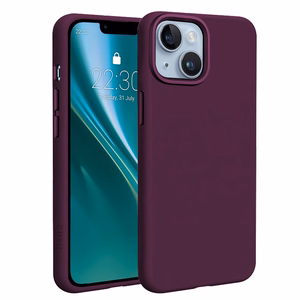 Etteri Silicone Mag dėklas, skirtas iPhone 14 6,1 col., tamsios vyšnių spalvos