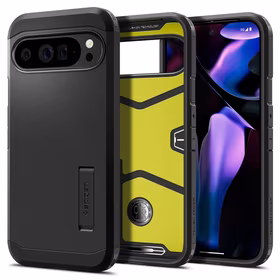 Spigen Tough Armor dėklas telefonui Google Pixel 9 Pro XL - juodas