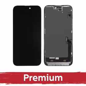 LCD ekranas suderinamas su iPhone 15 Plus juodas (INCELL / Premium) /*Removable IC*/