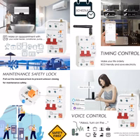 TUYA išmanusis jungiklis, 1P+N, Wi-Fi, RS485, 63A