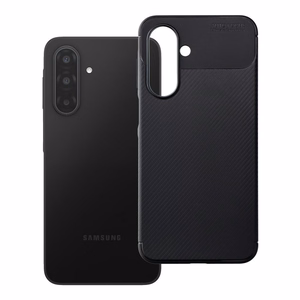 Dėklas CARBON PREMIUM telefonui SAMSUNG A17 juodas