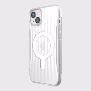 Raptic X-Doria Clutch dėklas iPhone 14 Plus su Magnetine galinė permatoma danga
