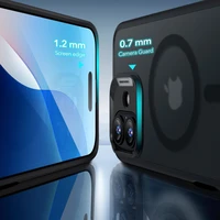 ESR Classic Hybrid Halolock MagSafe dėklas rinkinys + grūdintas stiklas iPhone 16 - pusiau permatomas