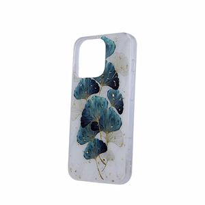 Gold Glam dėklas telefonui Xiaomi Redmi 14C 4G/ 14C 5G / Redmi A4 / POCO C75 lapai